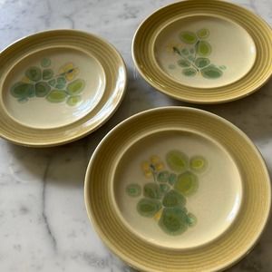 3 Franciscan Pebble Beach Side Bread Plates